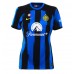 Cheap Inter Milan Henrikh Mkhitaryan #22 Home Football Shirt Women 2023-24 Short Sleeve